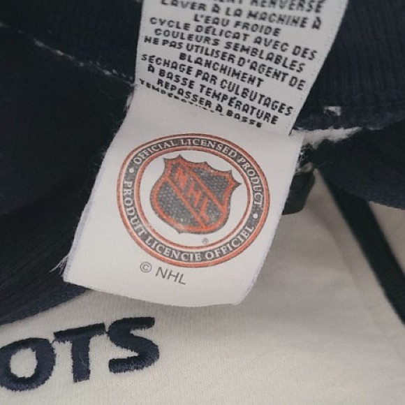 Rare Off-White Vintage Roots Toronto Maple Leafs Zip Up, L - Picture 16 of 16